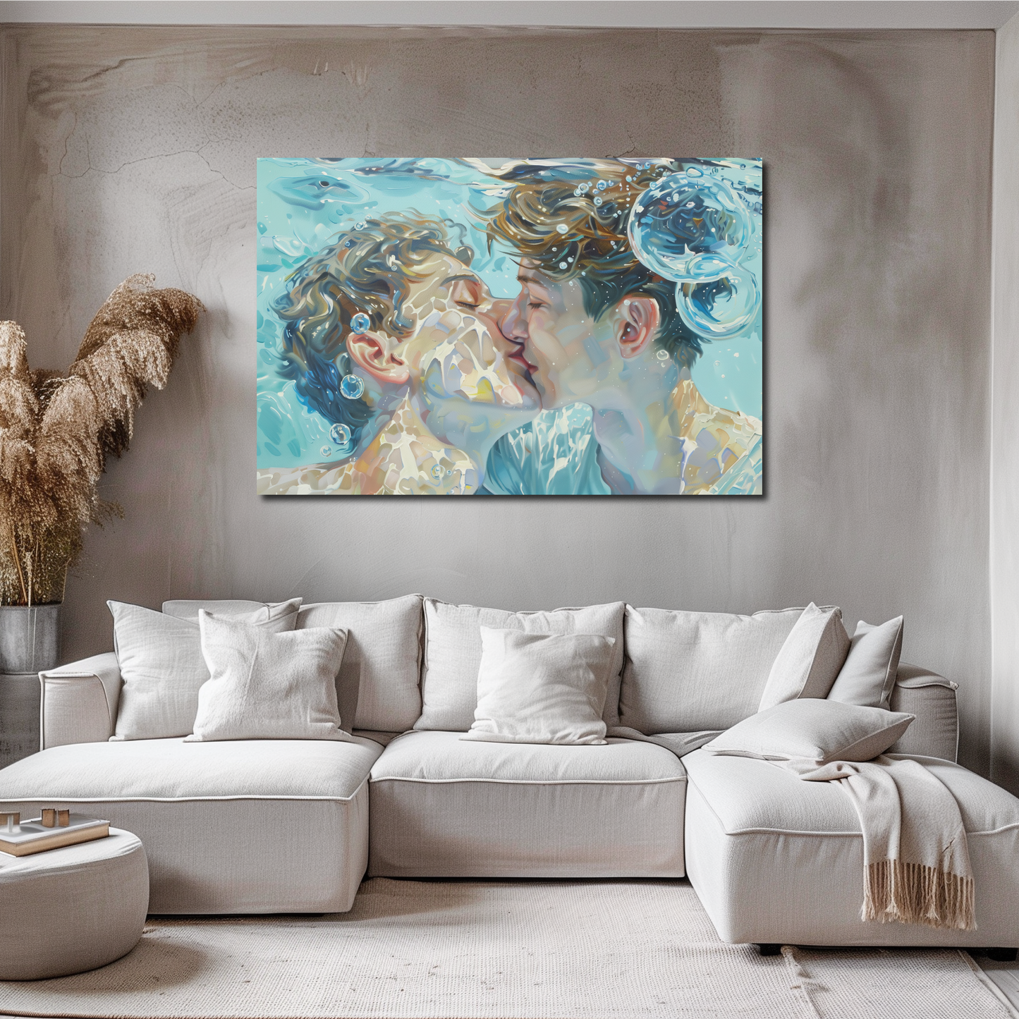 Underwater Romance (Canvas)