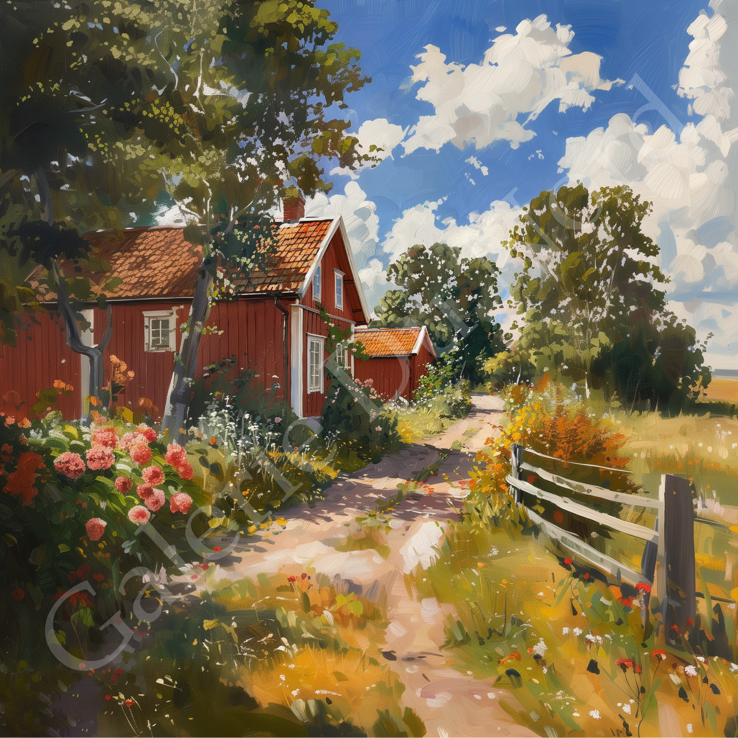 In the Country (Canvas)