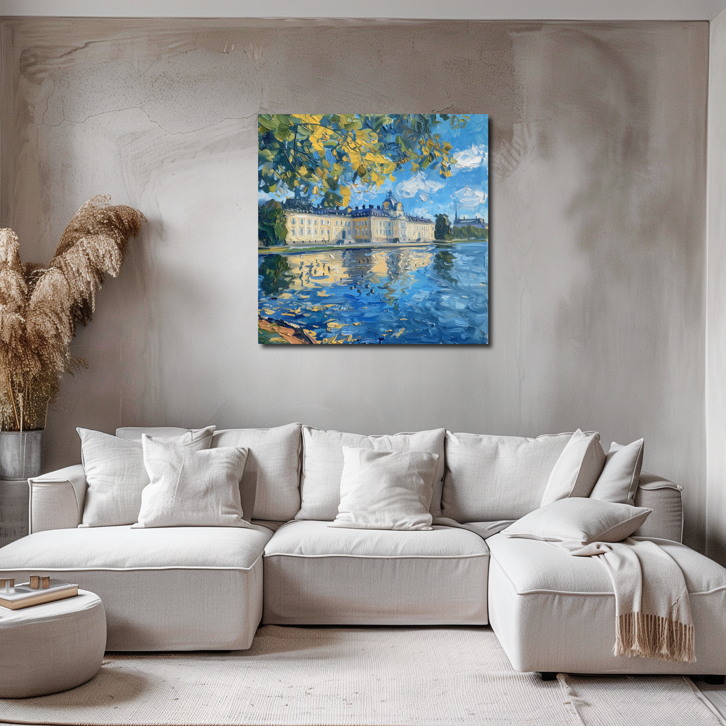 Castle idyll (Canvas)